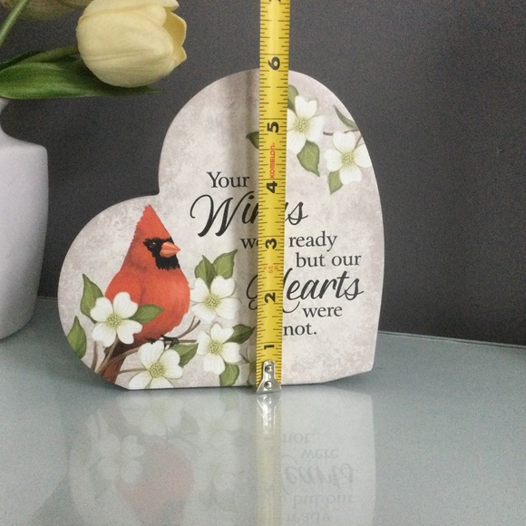 Sympathy Gift Cardinal Angel Decor - Picture 4 of 4